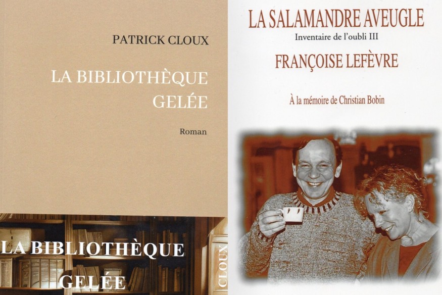 La Bibliothèque Gelée de Patrick Cloux & La Salamandre Aveugle de Françoise Lefèvre
